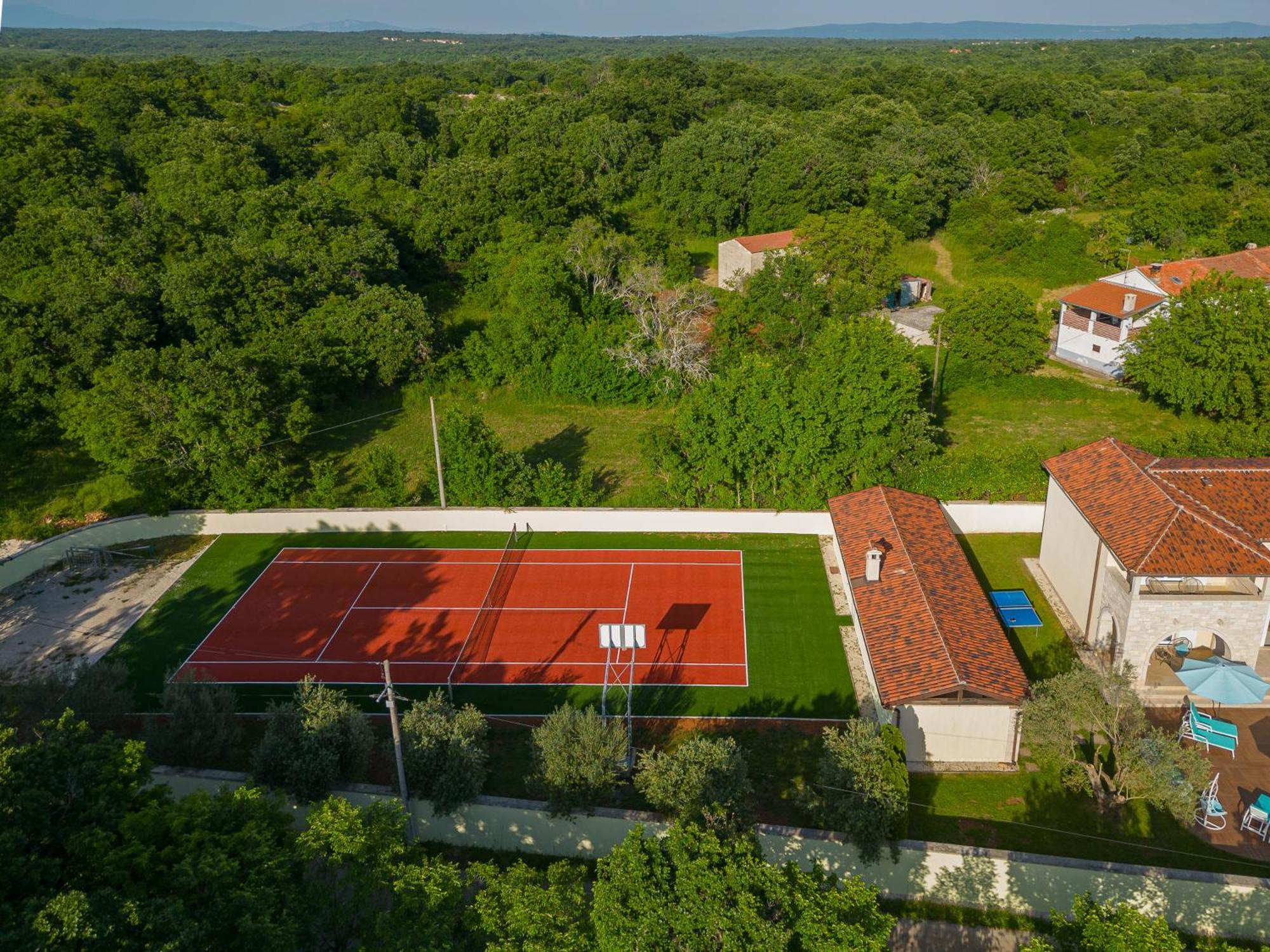 Villa Ortensia Mit Beheiztem Pool By Istrialux Svetvinčenat Buitenkant foto